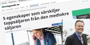 Läs mer om artikeln cDoc berättar om vad som särskiljer en toppsäljare från den mediokre säljaren.