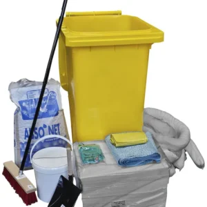 Spillkit Tomas, i plasttunna, gul, utförande universal